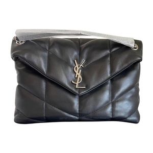 Saint Laurent monogram Lou Lou puffer medium
